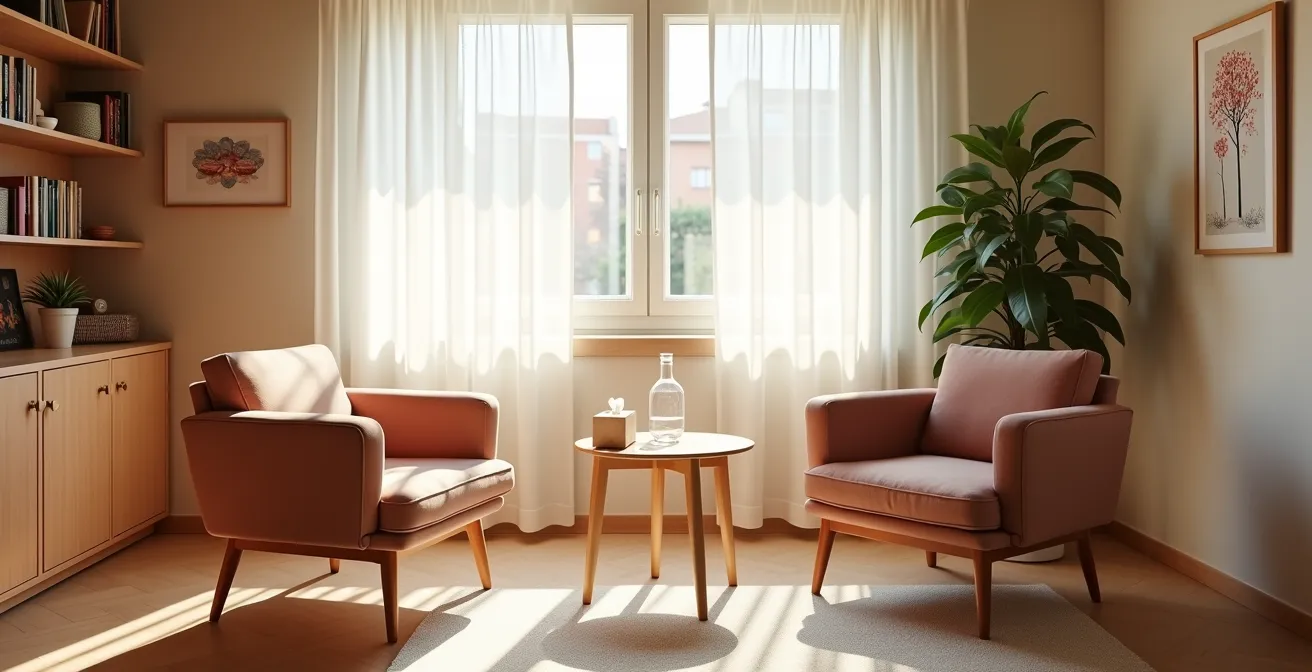 Studio di psicoterapia italiano con ambiente sereno e professionale