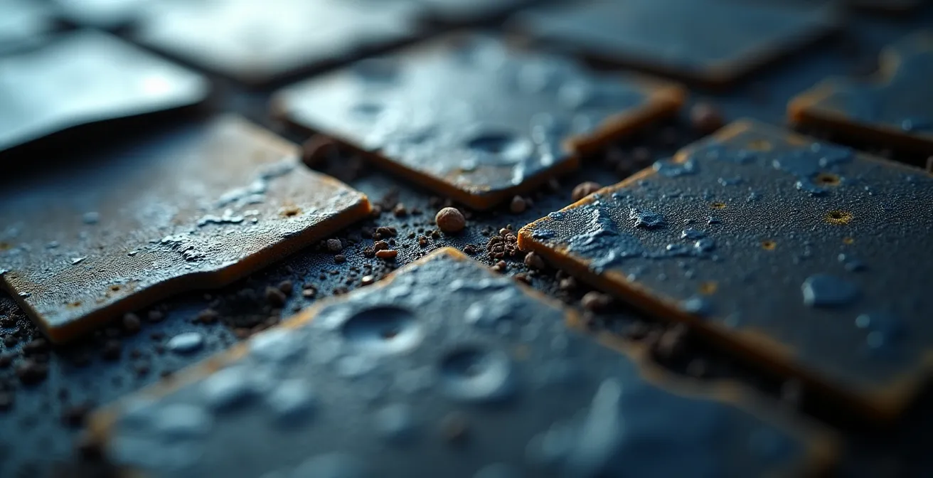 Intersezione astratta di materiali industriali che rappresenta la convergenza tra tecnologia e mercato.